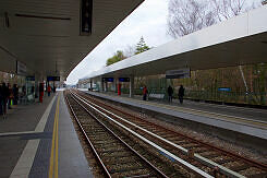 U-Bahnhof Kieferngarten von Süden gesehen