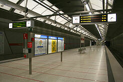 U-Bahnhof Messestadt Ost