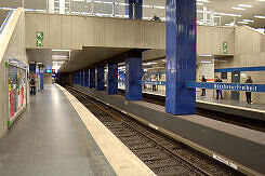 U-Bahnhof Münchner Freiheit vor dem Umbau