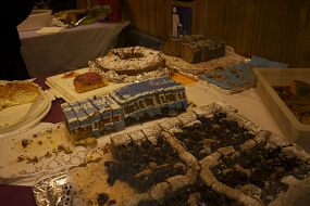 Fahrt in der Party-U-Bahn: leckeres U-Bahn-Kuchen-Buffet