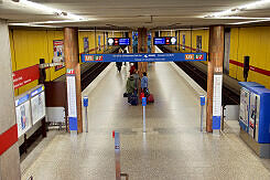 Nördlicher Zugang zum U-Bahnhof Quiddestraße