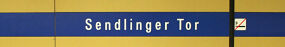 Stationsschild U-Bahnhof Sendlinger Tor (U3/U6 – 2007)