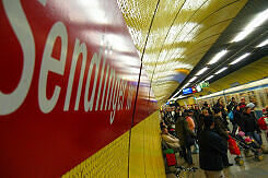 U-Bahnhof Sendlinger Tor (U1/U2) vor dem Umbau