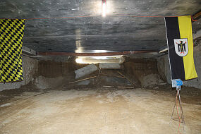 Tunnel-Durchstich bei der U5 in Laim