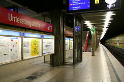 U-Bahnhof Untersbergstraße Gleis 2