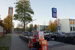 Zugang Fromundstraße zum U-Bahnhof Wettersteinplatz