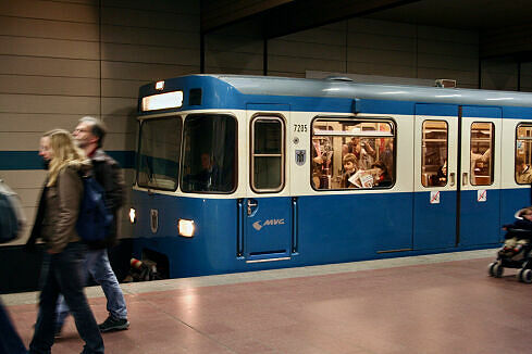 UBahnhof Harras (U6) UBahn München