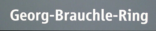 Stationsschild Georg-Brauchle-Ring