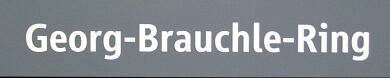 Stationsschild U-Bahnhof Georg-Brauchle-Ring