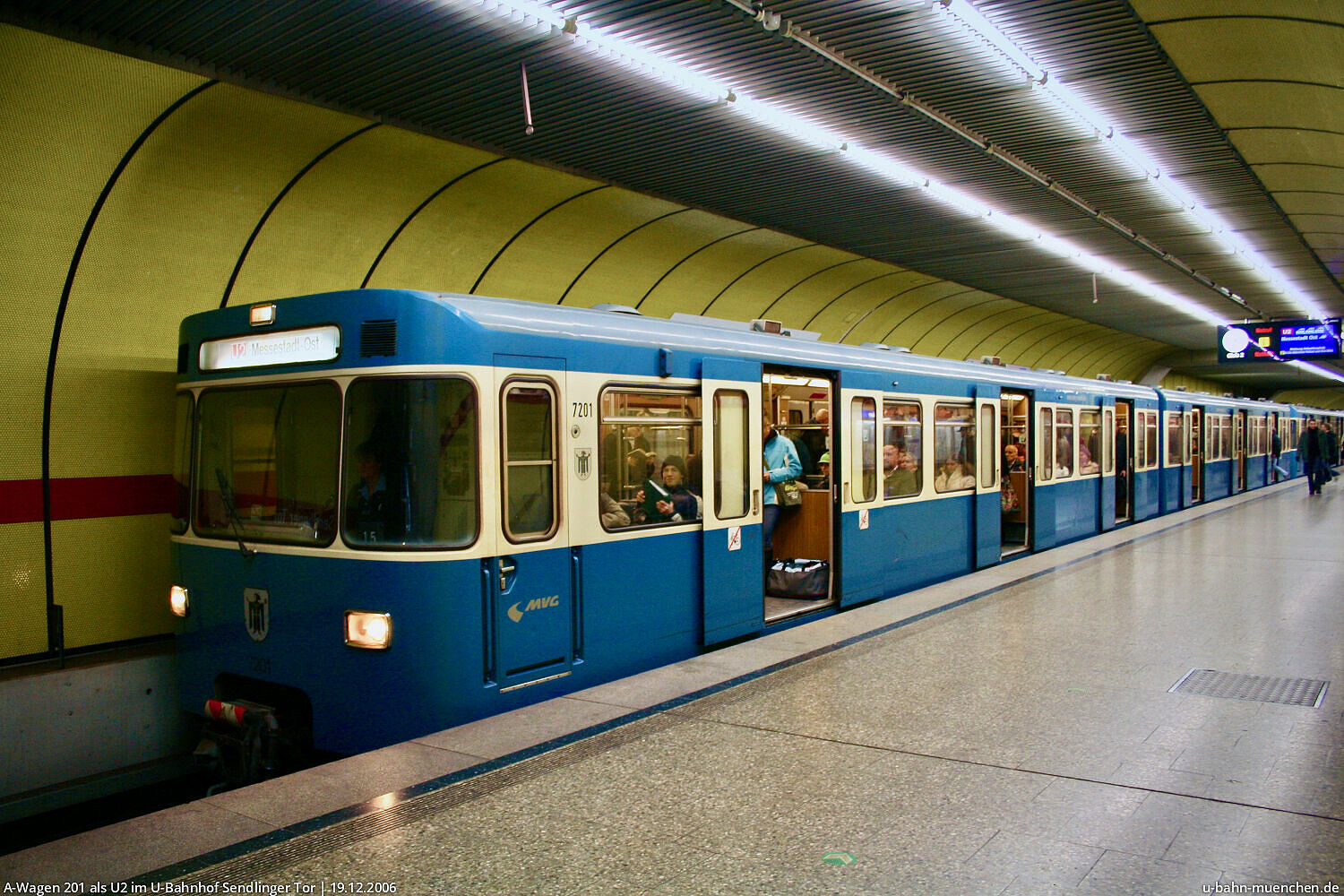 Bildergalerie des UBahnwagens Typ A UBahn München
