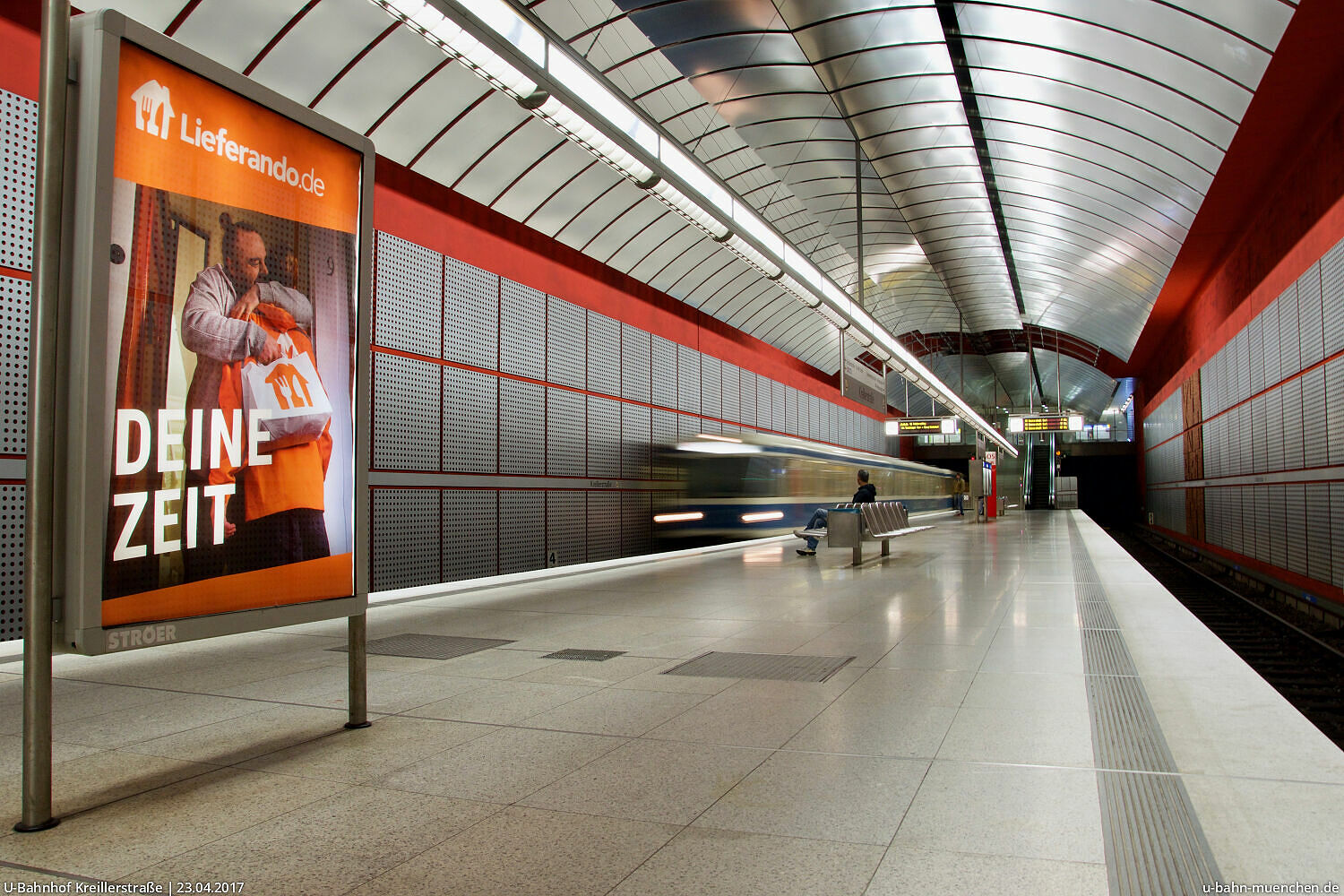 UBahnhof Kreillerstraße (U2) UBahn München