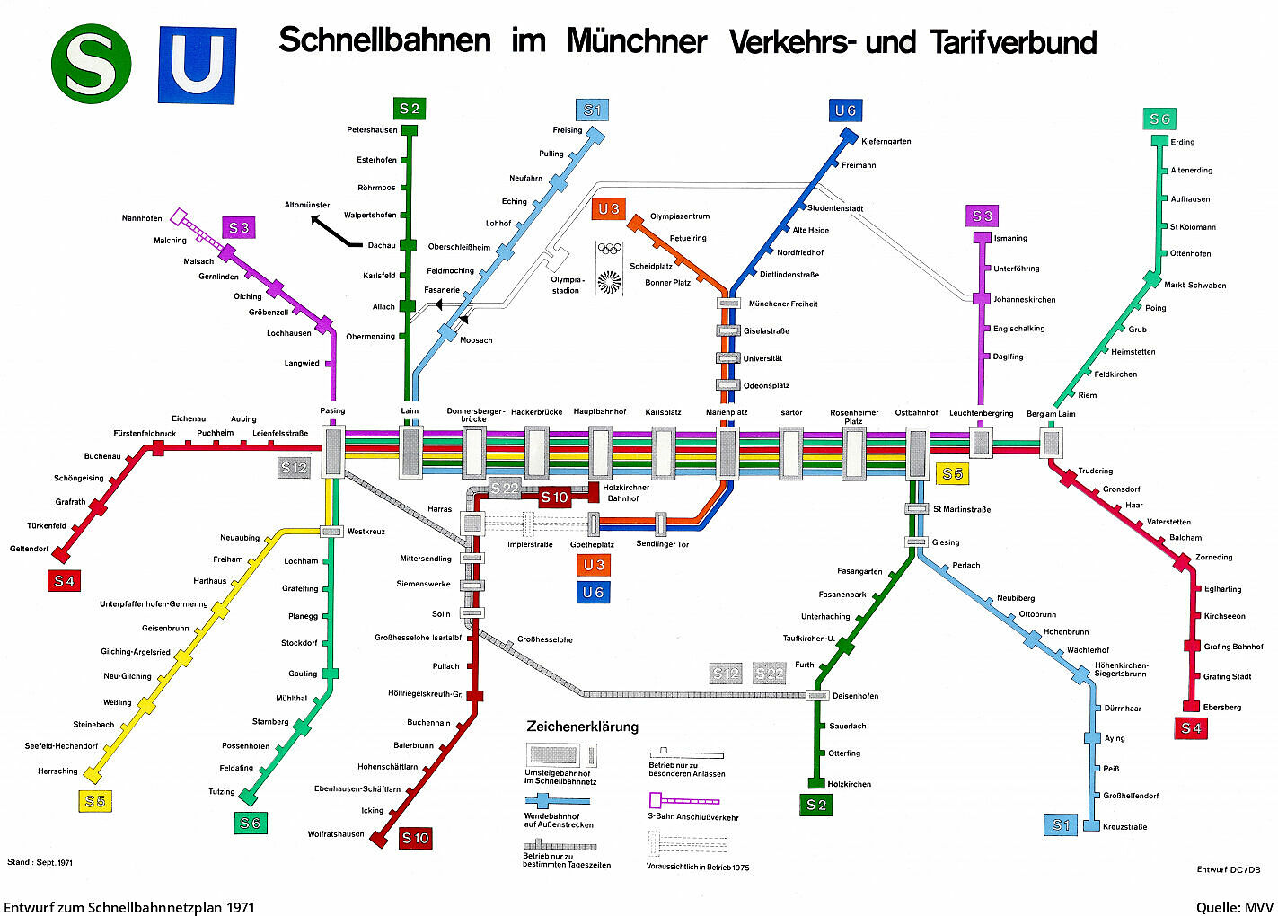 UBahn München von 1972 bis heute