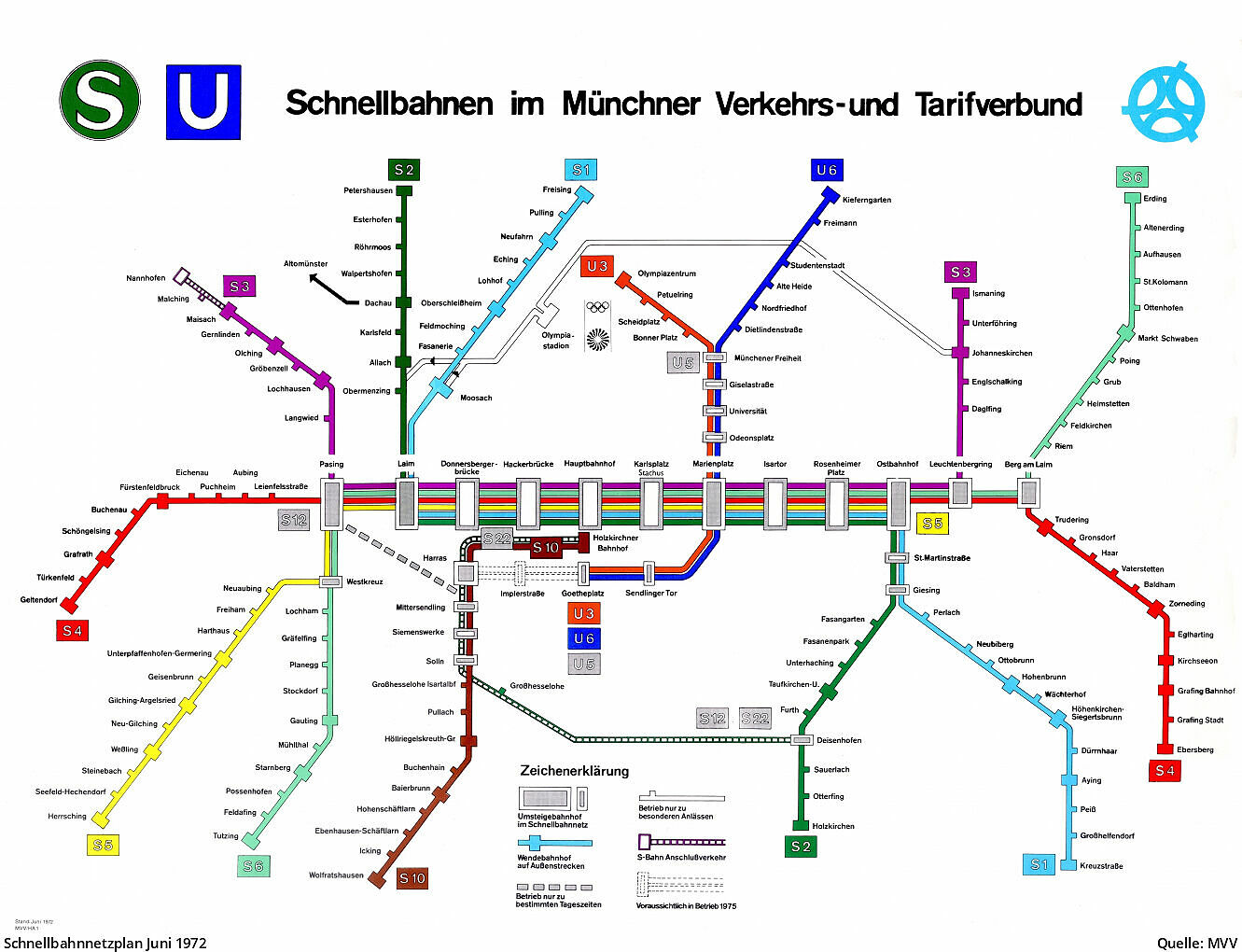 UBahn München von 1972 bis heute