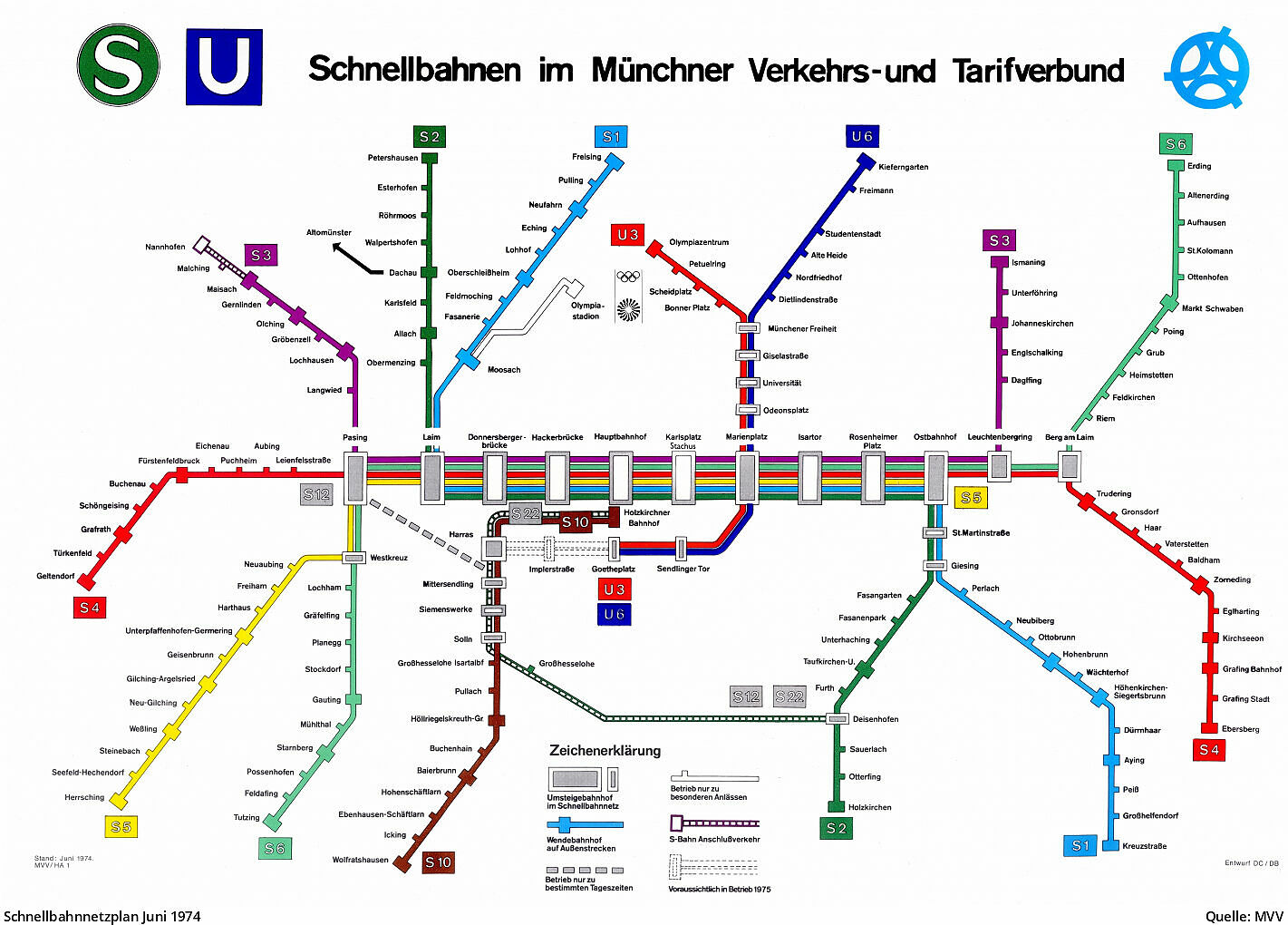 UBahn München von 1972 bis heute