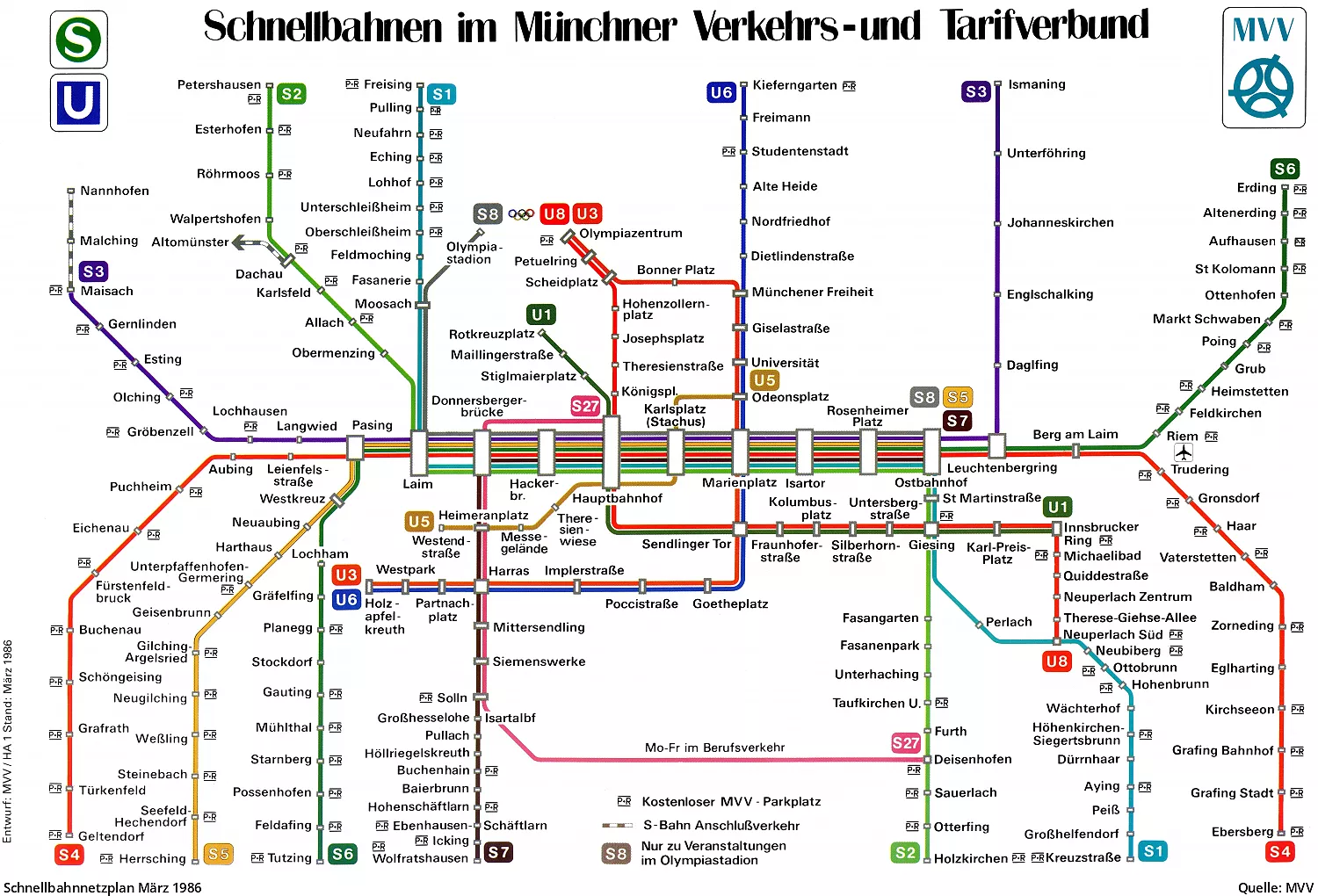 Plan münchen zonen u-bahn U