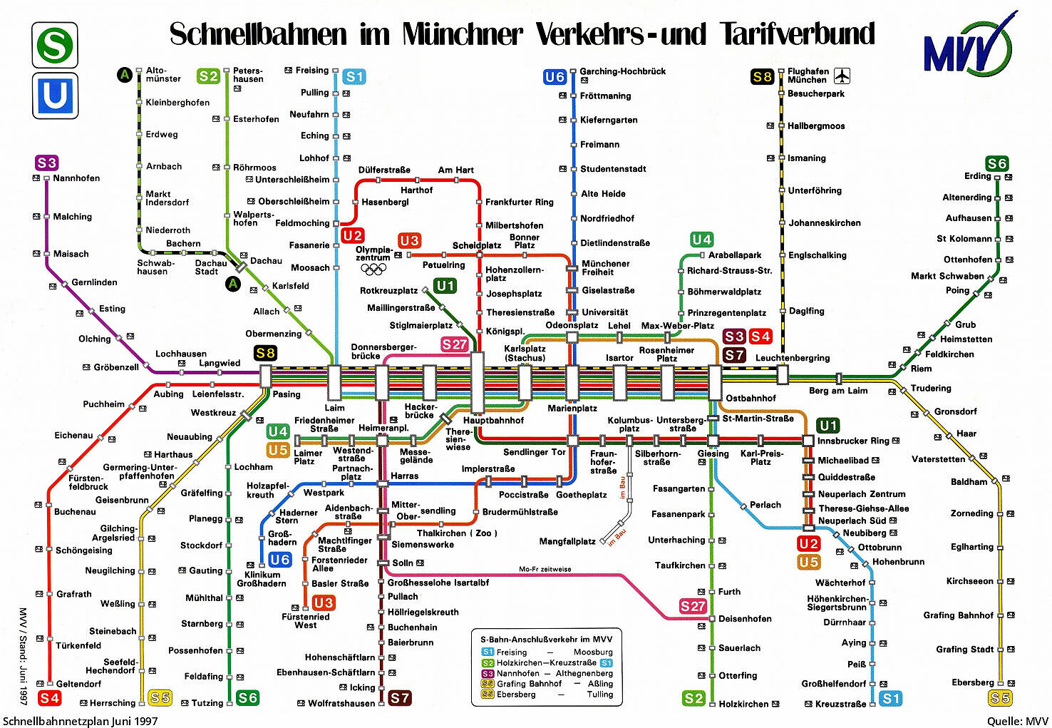 UBahn München von 1972 bis heute