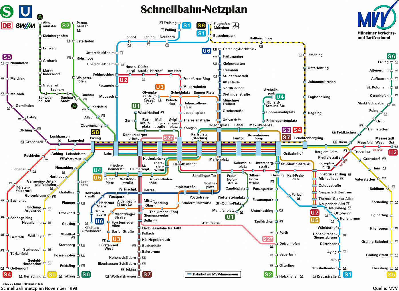 UBahn München von 1972 bis heute