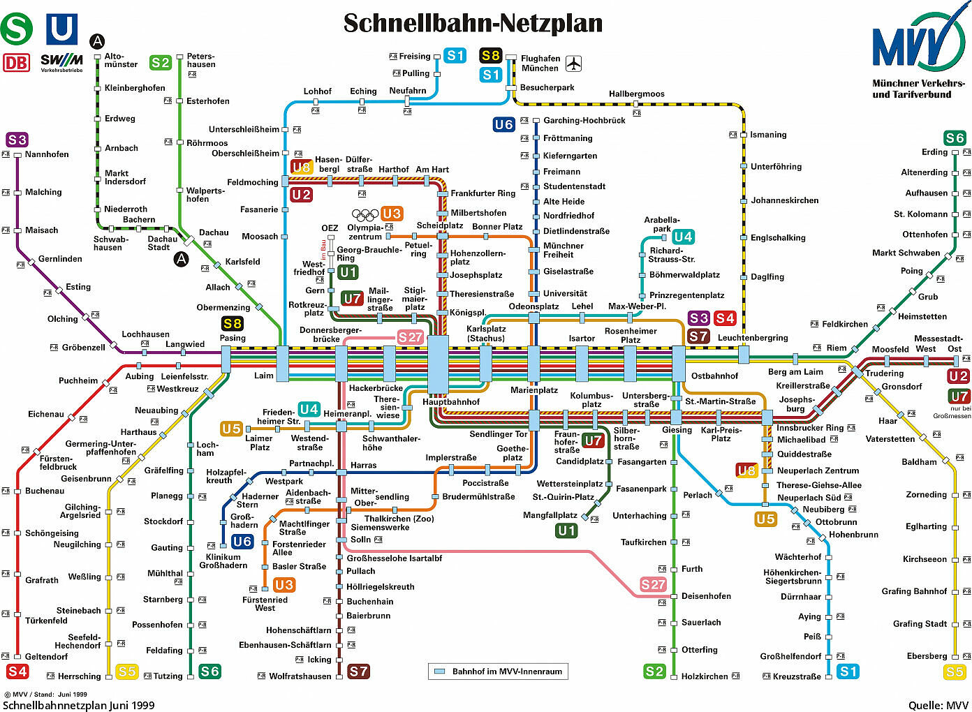 UBahn München von 1972 bis heute