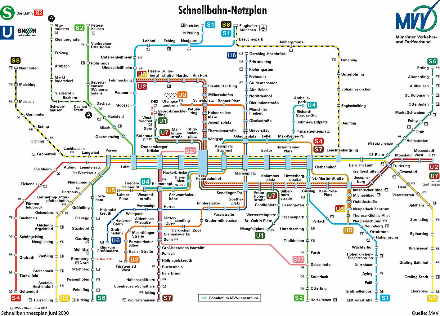 UBahn München von 1972 bis heute