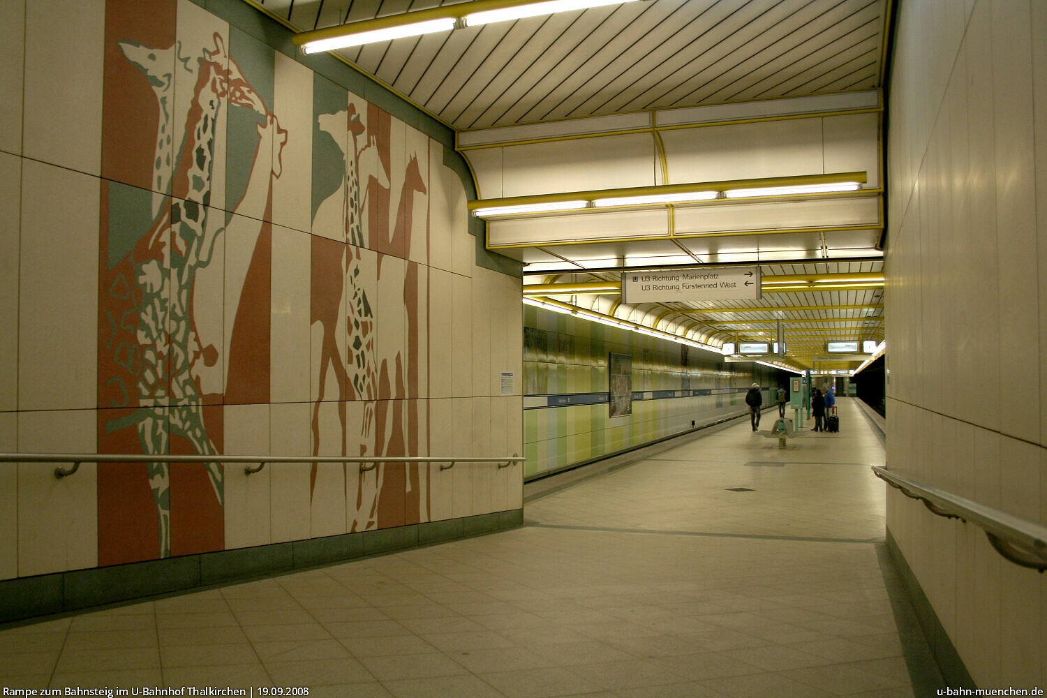 UBahnhof Thalkirchen (U3) UBahn München