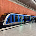 C2-Zug 706 als U2 im U-Bahnhof Messestadt West