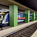 C2-Zug 708 als U2 im U-Bahnhof Innsbrucker Ring
