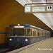U-Bahn Betrieb nach Eröffnung Oktober 1971 im U-Bahnhof Marienplatz