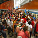 U-Bahnhof Marienplatz vor dem WM-Achtelfinale Deutschland-Schweden 2006