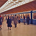 Fahrgastandrang im U-Bahnhof Marienplatz im Jahr 1974