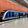 C2-Zug 706 als U2 im U-Bahnhof Messestadt West