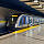 C2-Zug 736 als U4 im U-Bahnhof Arabellapark