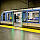 C2-Zug 739 im U-Bahnhof Odeonsplatz (U3/U6)