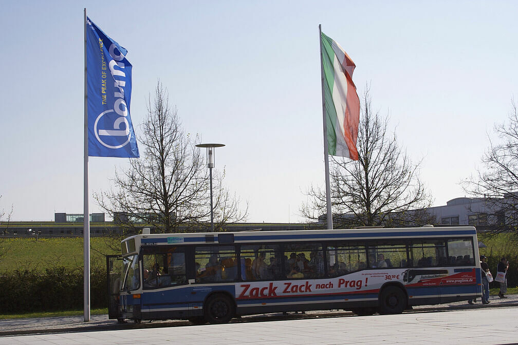 bauma 2010 - Impressionen vom Bus-Shuttleverkehr