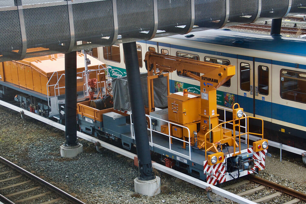 Ruthmann Steiger 9982 (Hebebühne) im Betriebshof Nord