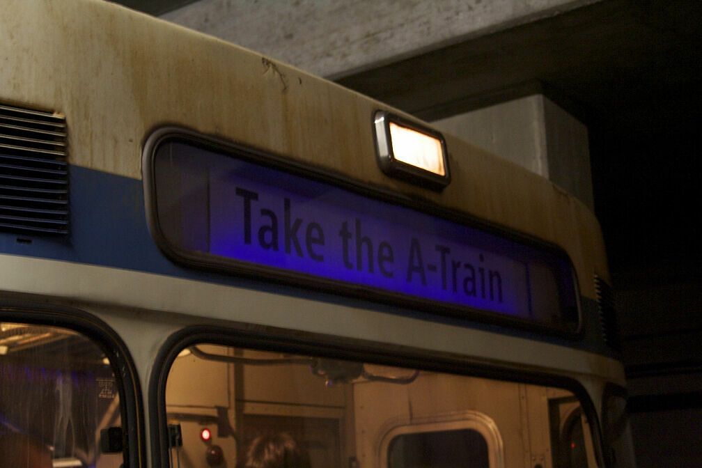 Fahrt in der Party-U-Bahn: Take the A-Train