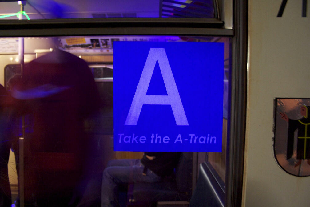 Fahrt in der Party-U-Bahn: Take the A-Train