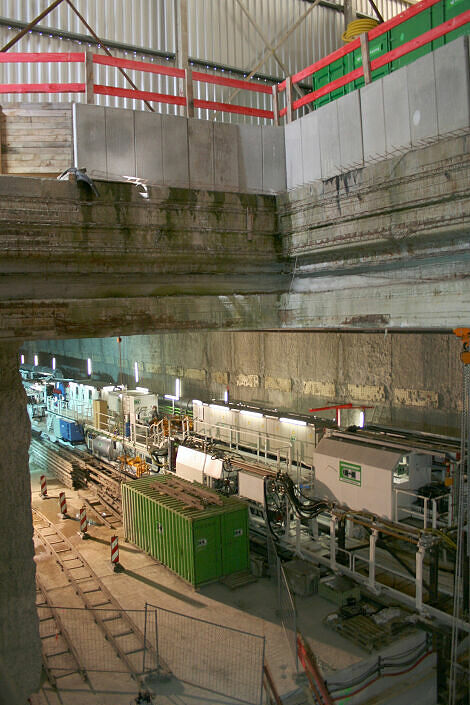 Blick in den Moosacher Tunnel